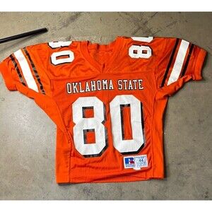 Vintage Oklahoma State Cowboys Grissom #80 Russell Athletic Football Jersey